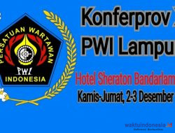 Waktu Konferprov PWI Lampung Ditetapkan, Ini Panitia Pengarah-Pelaksana, Ada yang Digelar Online