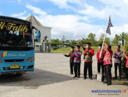 Lampung Barat Kirim 26 Peserta ke MTQ ke-48 Lampung, Kafilah Dilepas Wabup Mad Hasnurin