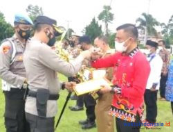 Pagardewa Terima 3 Penghargaan dari Kapolres Lambar, Ini Prestasinya
