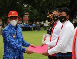 Ungkap Kasus Mayat Dalam Karung, 26 Polisi Lambar Terima Penghargaan dari Parosil
