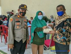 Polres Pesawaran Gandeng Dinkes Keroyok Vaksinasi 2 Kecamatan