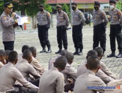 48 Siswa Polisi Jalani Latja Diktuba di Polres Pesawaran