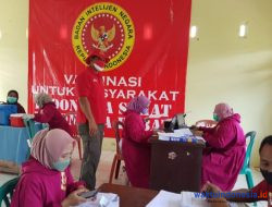 BIN Lampung Vaksinasi Pelajar dan Masyarakat Umum di Lampung Barat