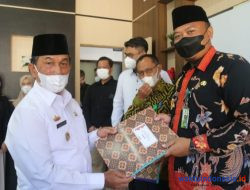 Wabup Pesibar Hadiri Acara Penyerahan DIPA 2022 di KPPN Lambar