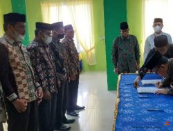 Kakan Kemenag Subulussalam Rolling Sejumlah Pejabat Eselon IV dan Kepala KUA, Ini Mereka