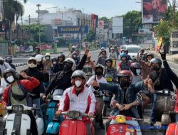 Komunitas SpeedScooter Lampung Galang Bantuan Korban Erupsi Gunung Semeru Lumajang