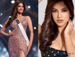 Bak Ditunggu, Harnaaz Sandhu Bawa Mahkota Miss Universi 2021 ke India Setelah Tahun Kelahiranya