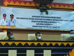Sekkot Metro Bangkit Buka Acara Peningkatan Kinerja dan Reformasi Birokrasi