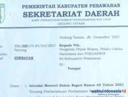 Tahun Baru 2022, Destinasi Wisata di Pesawaran Tutup 36 Jam, Ini Jadwalnya
