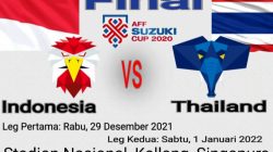 Jadwal Final Indonesia vs Thailand Piala AFF 2020