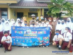 Satlantas Polres Pesawaran Sosialisasi Polsana Di Sekolah