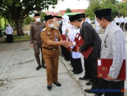 Wabup Pesisir Barat jadi Inspektur Upacara Hari Amal Bhakti Kemenag ke-76 di MAN Krui