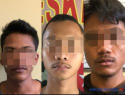 Diduga Curi Alat Praktek Komputer, 3 Pria Digelandang ke Mapolres Pesawaran