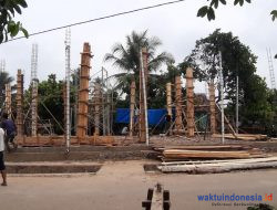 Kondisi Memprihatinkan, Masyarakat Gunung Sugih Swadaya Bangun Mushola