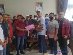 Dinamis, 18 Pengkab Cabor Dampingi Parosil Kembalikan Berkas Pencalonan Ketum KONI Lampung Barat