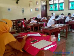 PTS Pertama, Disdikbud Pantau Langsung Sejumlah Sekolah Di Pesawaran