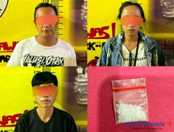 Perangi Narkoba, Tiga Pelaku Penyalahguna Berhasil Diamankan Polres Pesawaran