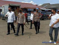 Kapolres dan Disperindag Pesawaran Monitoring Migor Di Sejumlah Toko