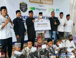 Komunitas POC Lampung Santuni Anak Yatim Dan Duafa Di Natar