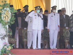 Pemkab Gelar Upacara HUT ke-9 Kabupaten Pesisir Barat