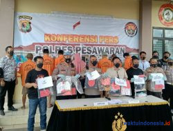 Dua Bulan Ops Ketupat Polres Pesawaran Ungkap 9 Kasus Dengan 10 Tersangka
