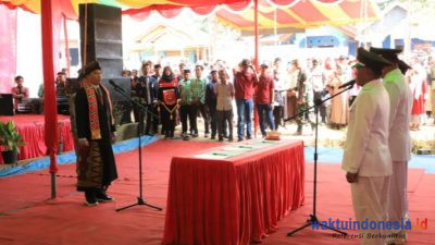 Weekend, Parosil Lantik 9 Peratin di 3 Kecamatan di Lampung Barat, Ini Pesannya