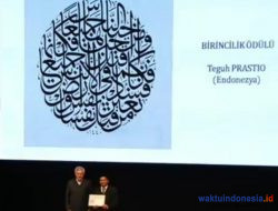 Ternyata! Putra Asli Lampung Barat Itu 2 Kali Juara Kaligrafi Internasional Jenis Khat Tsuluts: Diapresiasi Bupati, Ini Biografinya