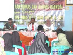 Sasaran non-Fisik, TMMD di Ngaras Pesisir Barat Ingatkan Bahaya Narkotika
