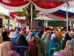 Gebyar Sholawat, Nanda Indira Dendi Ajak Masyarakat Jaga Kerukunan