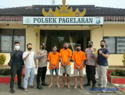 3 Pelaku Spesialis Pencuri Kabel Dan Batere Menara BTS Diringkus Polisi