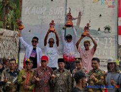 Keren!! Atlet Selancar Pesisir Barat Juara Umum Kaur Surfing Competition 2022 di Bengkulu