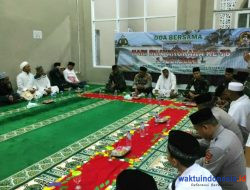 Momentum Hari Bhayangkara Ke-76, Polres Pesawaran Gelar Istighotsah