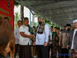 Momentum Lebaran Kurban, Bupati Dendi: Hilangkan Sifat Serakah Dan Takabur
