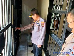 Pejabat Utama Polres Pringsewu Sidak Polsek Jajaran