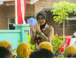 Nanda Indira Tinjau Lomba Kebersihan Antar Sekolah Tingkat Kabupaten