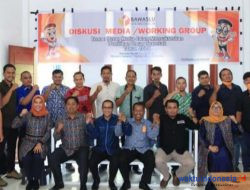 Bawaslu Kota Subulussalam Aceh Diskusi Media Sukseskan Pemilu 2024