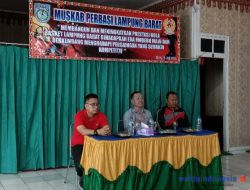 Ismun Zani Terpilih Ketua Perbasi Lampung Barat 2022-2026