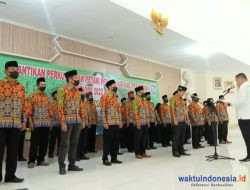 Bupati Dendi Lantik 35 Perkumpulan Petani Pemakai Air 2022-2027