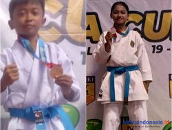 Atlet Karate Binaan KONI Pesawaran Raih Belasan Medali Kejuaraan LA Cup IV
