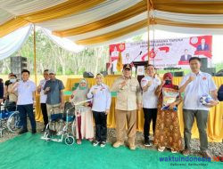 BBKT Ke-62, Dendi Dan Gubernur Arinal Gelar Bakti Sosial Di Tubaba