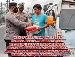 Wakapolres Asal Brimob Ini Pimpin Baksos untuk Masyarakat Terdampak Kenaikan Harga BBM