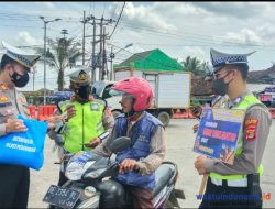 Sepekan Operasi Zebra Polres Pesawaran, Sebanyak 525 Pelanggar Dapat Teguran