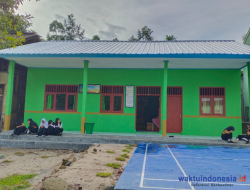 Baru Dibangun Atap RKB MTs di Pugungtampak Diduga Sudah Bocor, Kamad Sebut Masalah Duit Itu Sensitif