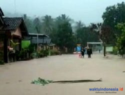 Hujan Deras Sebabkan Sungai Meluap Rendam Ratusan Rumah Di Punduh Pedada