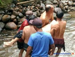 Mandi Di Sungai, Pelajar Tewas Tenggelam Di Sukadadi Gedong Tataan