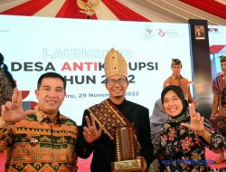 Bupati Dendi Hadiri Undangan Apresiasi KPK Soal Desa Hanura Di Semarang