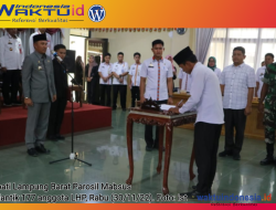177 Anggota LHP dari 9 Kecamatan di Lampung Barat Dilantik Bupati Parosil