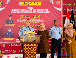 Dua Pejabat Baru Lapas Gunungsugih Lampung Tengah Resmi Bertugas, Ini Mereka