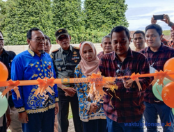 Sekjen KPU RI Tinjau Pembangunan Gudang dan Pagar KPU Pesisir Barat