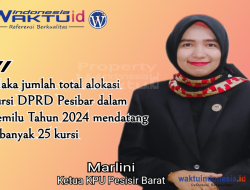 Diumumkan! Ini Rancangan Dapil hingga Alokasi Kursi DPRD di Pesisir Barat dalam Pemilu 2024